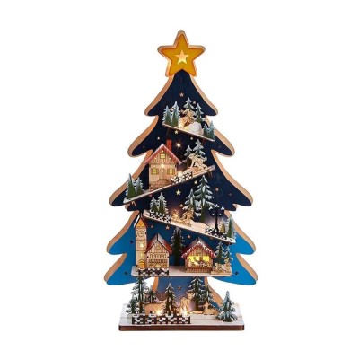 Деревянная ёлка 60 см - купить в Еремеевской